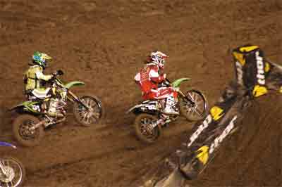 A rookie who won supercross and motocross