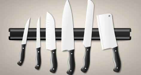 various types of knives